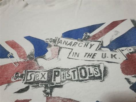 Rare Vintage SEX PISTOLS Anarchy In The U K T Shirt W Gem