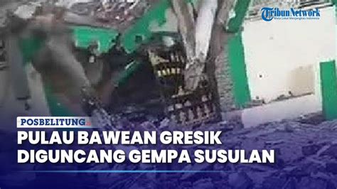 Kabar Terkini Gempa Yang Berpusat Di Tuban Masjid Jami Di Pulau Bawean