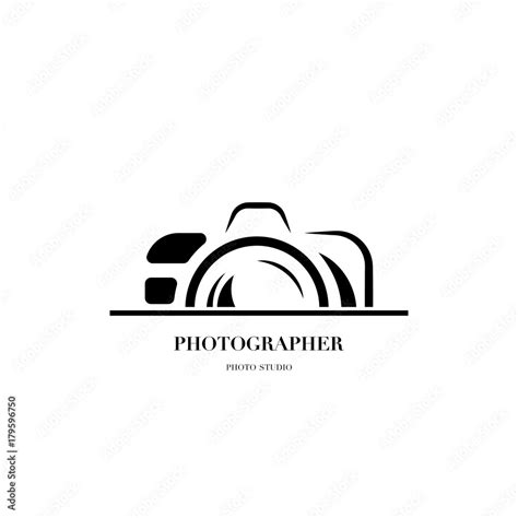 Abstract Camera Logo Vector Design Template For Professional