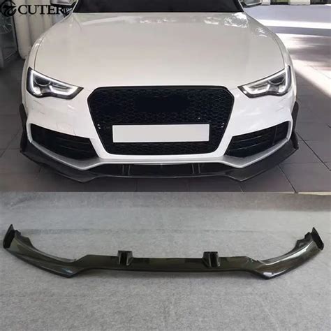 Aliexpress Buy A Rs Carbon Fiber Front Bumper Lip Diffuser Car