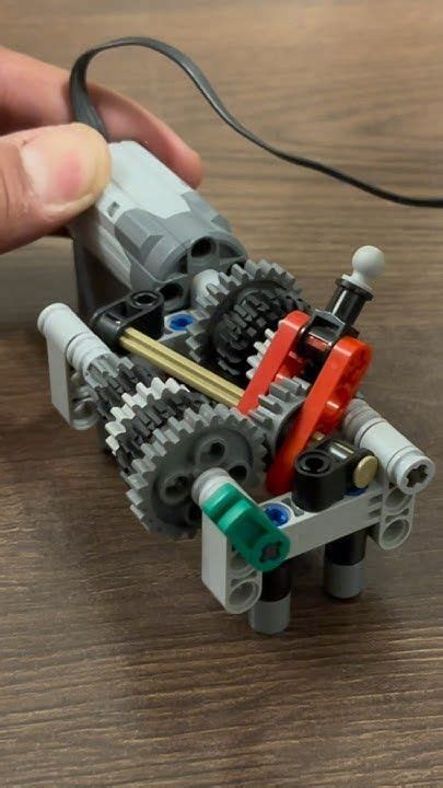 LEGO Technic 5 Speed Sequential Gearbox Building Tutorial New Version