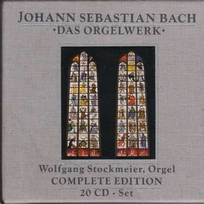 Johann Sebastian Bach Das Orgelwerk Von Wolfgang Stockmeier Cd Box