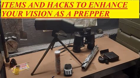 Items And Tricks To Enhance Your Vision As A Prepper Survivalist Youtube