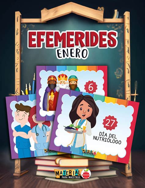 Efemerides De Enero Para Imprimir Material Para Maestros