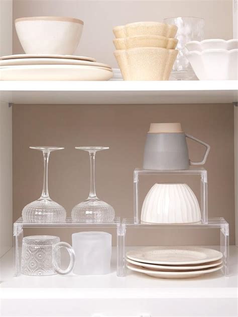 SHEIN Basic living 1pc Stackable Organizer For Kitchen Refrigerator ...