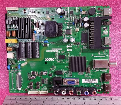 Main Board TCL เมนบอรด ทซแอล อะไหลแท ของถอด รนLED40S3830 TP