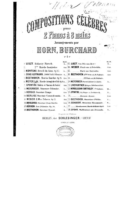 Polacca Brillante Op 72 Weber Carl Maria Von IMSLP Free Sheet