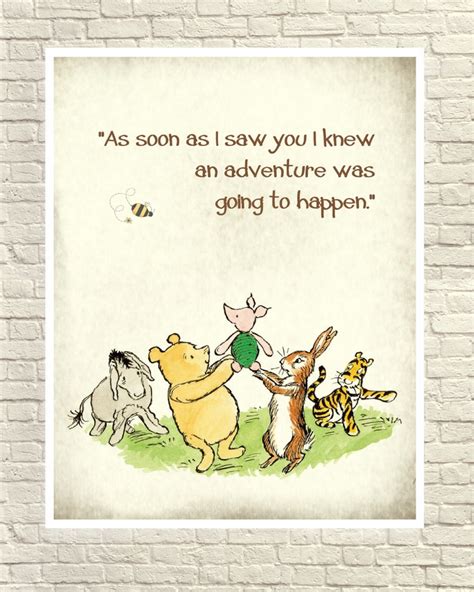 Classic Winnie the Pooh Pooh Wall Art Winnie the Pooh Art - Etsy