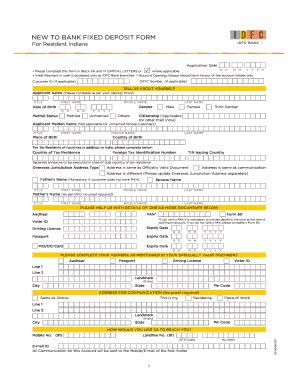 Idfc Rtgs Form Fill Online Printable Fillable Blank PdfFiller