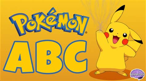 Pokemon Alphabet Part Pikachu Youtube