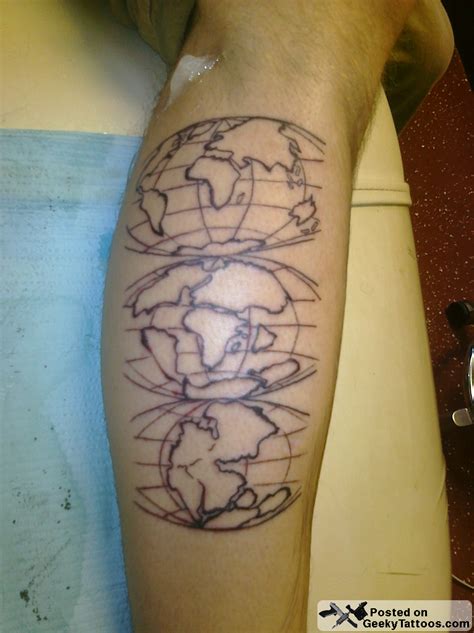 Pangea – Geeky Tattoos