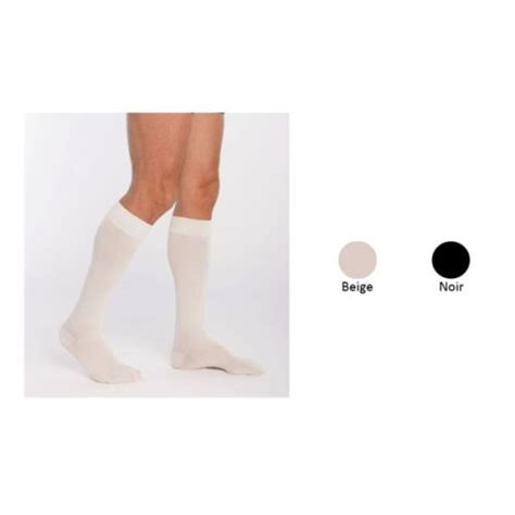 Sigvaris Active Coton Bio Chaussettes De Contention Homme Classe