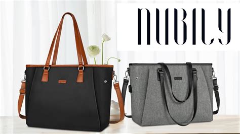 NUBILY Tote Bags For Women 15 6 Inch Laptop Tote Bags Womens Laptop