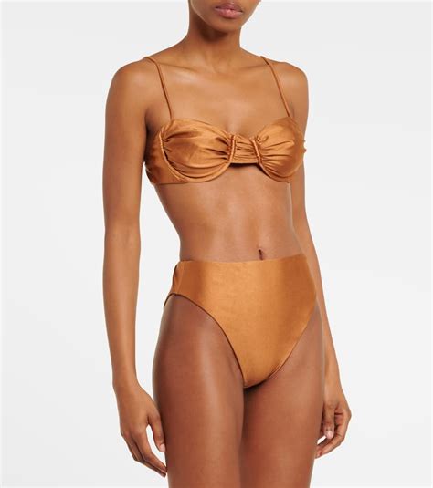 Jade Swim Mia Bikini Top In Hazel Modesens