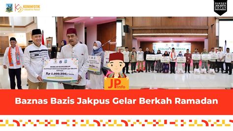 Baznas Bazis Jakpus Gelar Berkah Ramadan YouTube