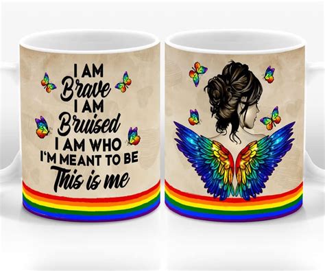 Koixa Lgbt Coffee Mug 11oz Novelty Pride Month Stuff For