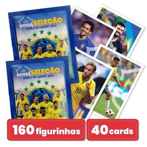 Kit de Figurinhas Nossa Seleção Rumo à Copa do Mundo Qatar 2022