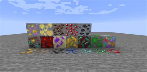 New Styled Modded Ores Resource Packs Minecraft