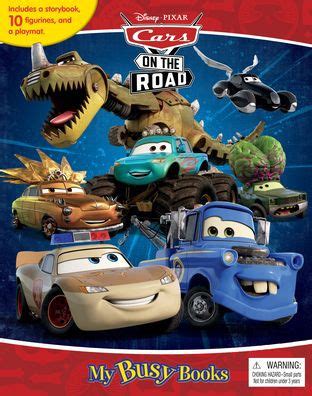 Disney Cars On The Road My Busy Books By Phidal Inc Hardcover