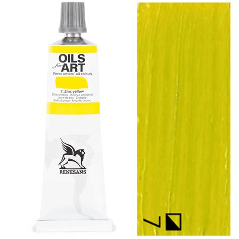 Farba Olejna Oils For Art Artystyczna Renesans Yellow Ml Ta