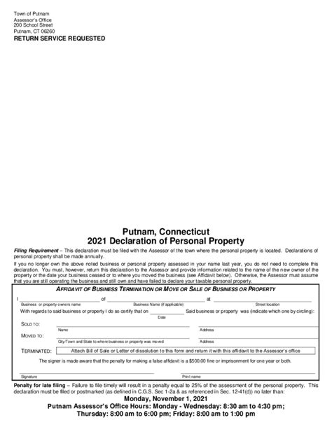 Fillable Online Home Town Of Putnam Fax Email Print PdfFiller