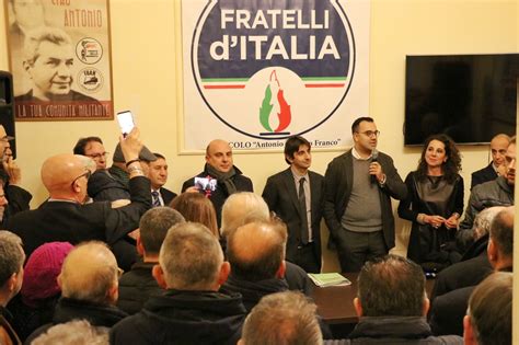 Reggio Calabria Inaugurato Circolo Di Fratelli Ditalia Antonio E