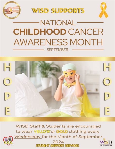 Childhood Cancer Awareness - Weslaco Independent School District