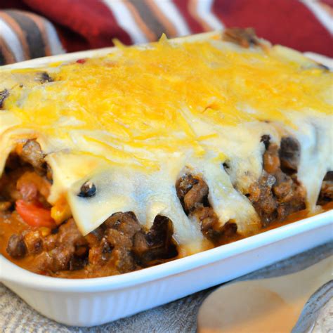 Beefy Mexican Lasagna Recipe Wise