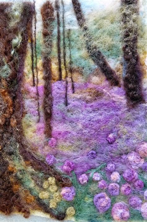 Needle Felting Landscapes In Petworth Needle Felting Needle Felting