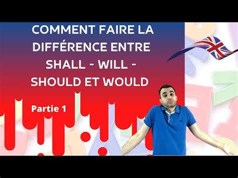 Comment Faire La Diff Rence Entre Shall Will Should Et Would