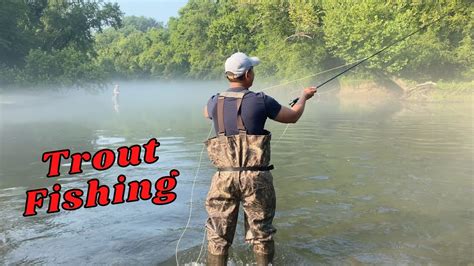 Trout Fishing The Elk River In Tn Youtube