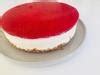 Cheesecake Med Hindb R Og Rabarber Opskrift P Gastrofun Dk