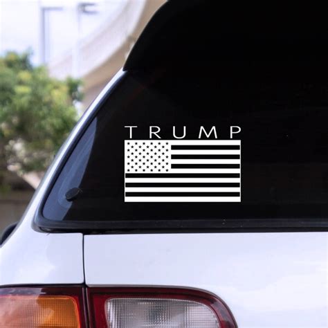 Trump Car Decal Etsy