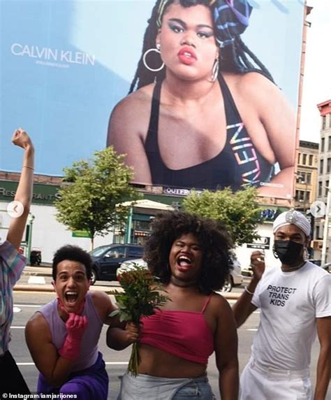 Black Plus Size Trans Woman Features On Calvin Klein Billboard Daily