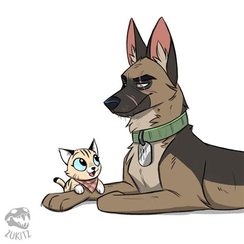 Pixie And Brutus Drawn By Zukitz Pixie Brutus Pet Foolery