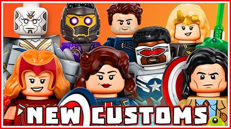 🎁12 Brand New Lego Dc Supervillains Customs Youtube