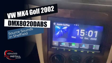 Vw Golf Mk Install Kenwood Dmx Dabs Wireless Apple Carplay