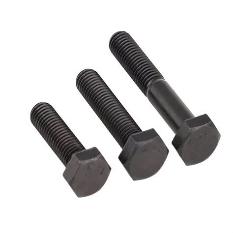 Din Carbon Steel Black Oxide Grade Heavy Hex Bolt And Nut Buy