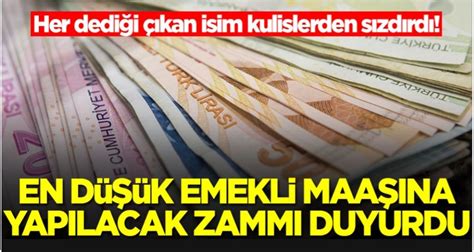 Emekli zammı maaşı