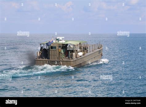 TIMOR SEA May 13 2022 Landing Craft Mechanized LCM 8 Assigned To