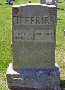 Adolephus C Jeffries 1855 1933 Mémorial Find a Grave