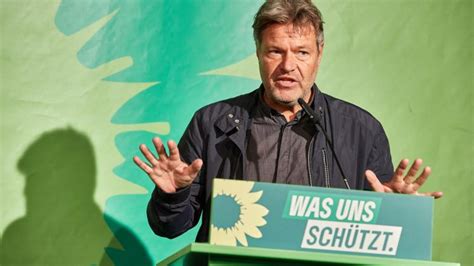 Robert Habeck wirbt für Nationalpark Ostsee beim Grünen Parteitag SHZ