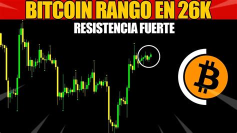 BITCOIN SE DETIENE EN 26K PRONOSTICO BITCOIN HOY ESPAÑOL YouTube