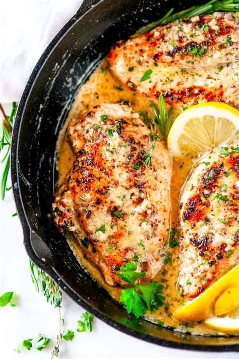 Skillet Lemon Garlic Butter Chicken Aberdeen S Kitchen