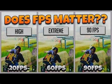 20 FPS Vs 30 FPS Vs 40 FPS Vs 60 FPS BGMI PUBG MOBILE Does FPS