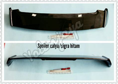 Jual Spoiler Calya Atau Sigra Hitam Di Lapak Yolenjaya Accesoris