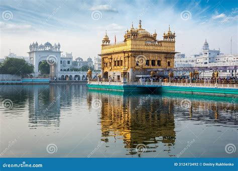 Golden Temple, Amritsar stock photo. Image of religion - 312473492