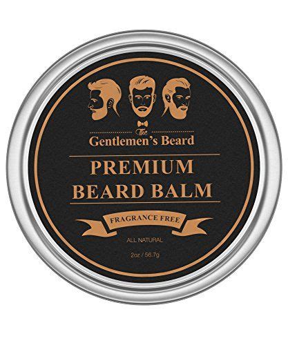 Fragrance Free Beard Balm By The Gentlemens Beard Mustache Growth Beard No Mustache Beard