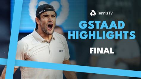 Matteo Berrettini Takes On Quentin Halys For Gstaad Title Gstaad