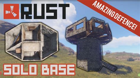 Solo Duo Base Amazing Defence And Offence Rust Youtube